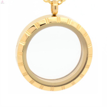 Conjunto de medalhão artificial barato, cúpula de medalhão, difusor medalhão de aço inoxidável de ouro